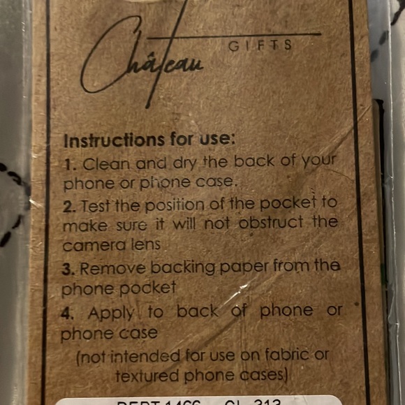 2/$20 Victoria Secret Phone Card Holder (black) - Picture 3 of 5